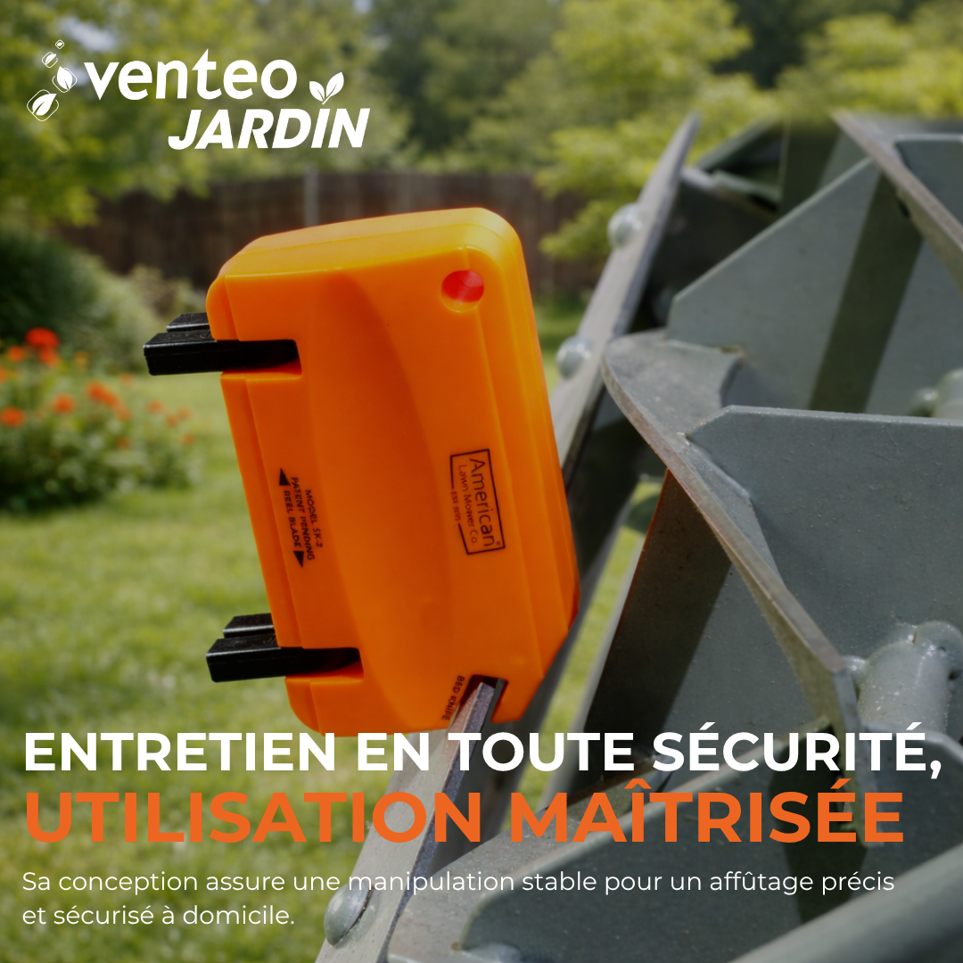 Reel Mower Sharpening Kit | Manual Blade Sharpener