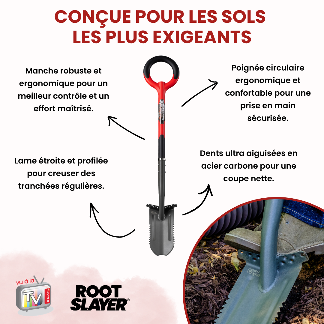 Rootslayer Trenching Shovel
