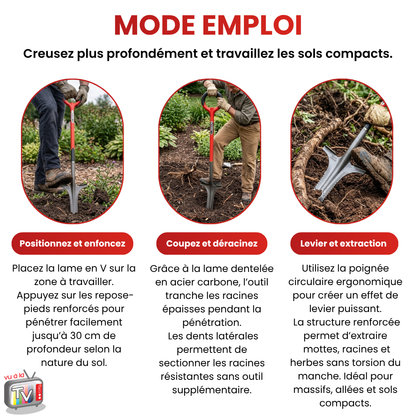 Rootslayer Weeding Spade