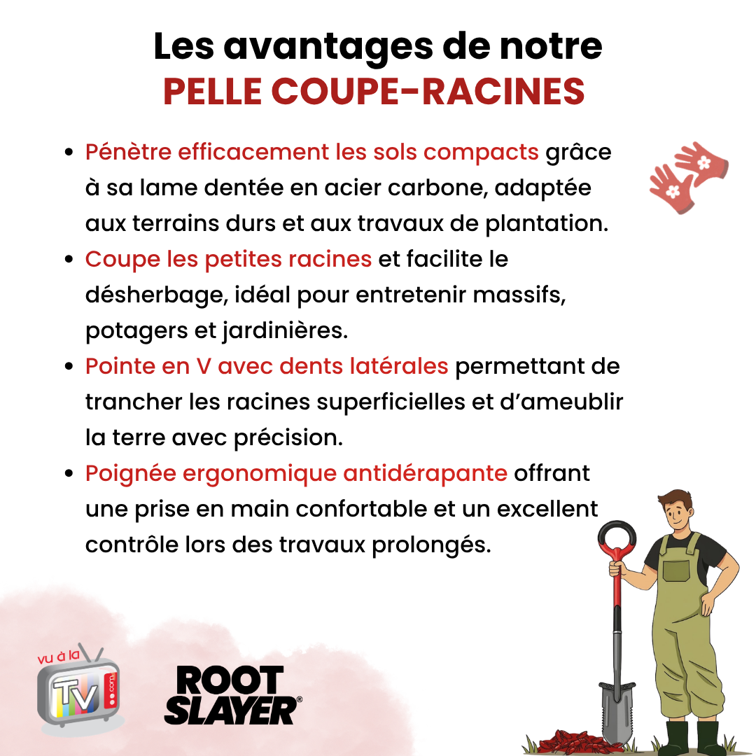 Rootslayer Trenching Shovel