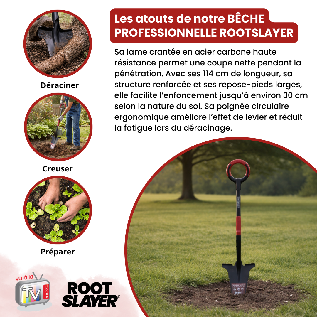 RootSlayer Professional Shovel