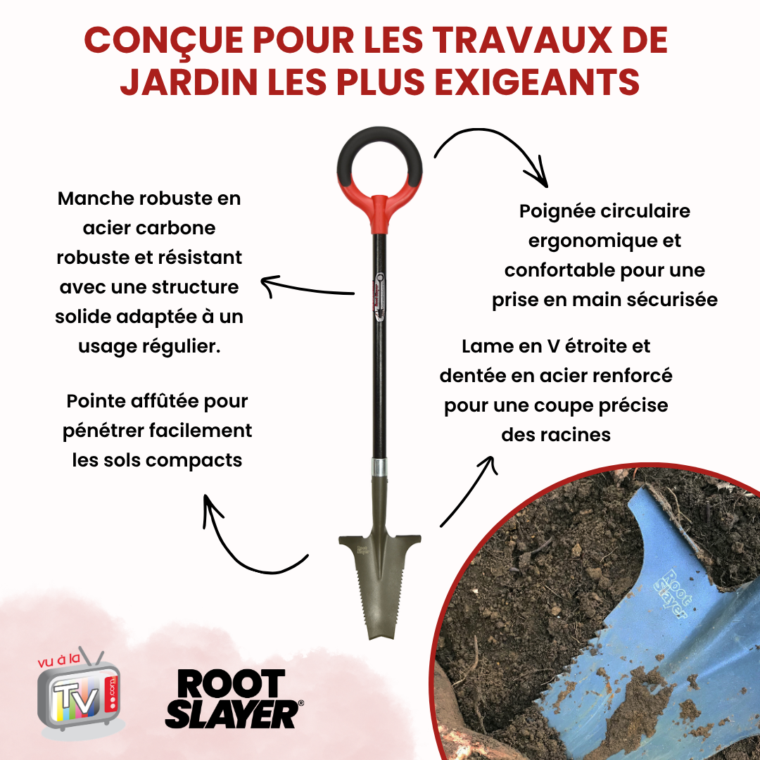 RootSlayer Special Flowerbed Spade