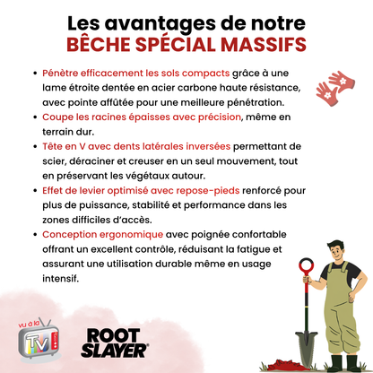 RootSlayer Special Flowerbed Spade
