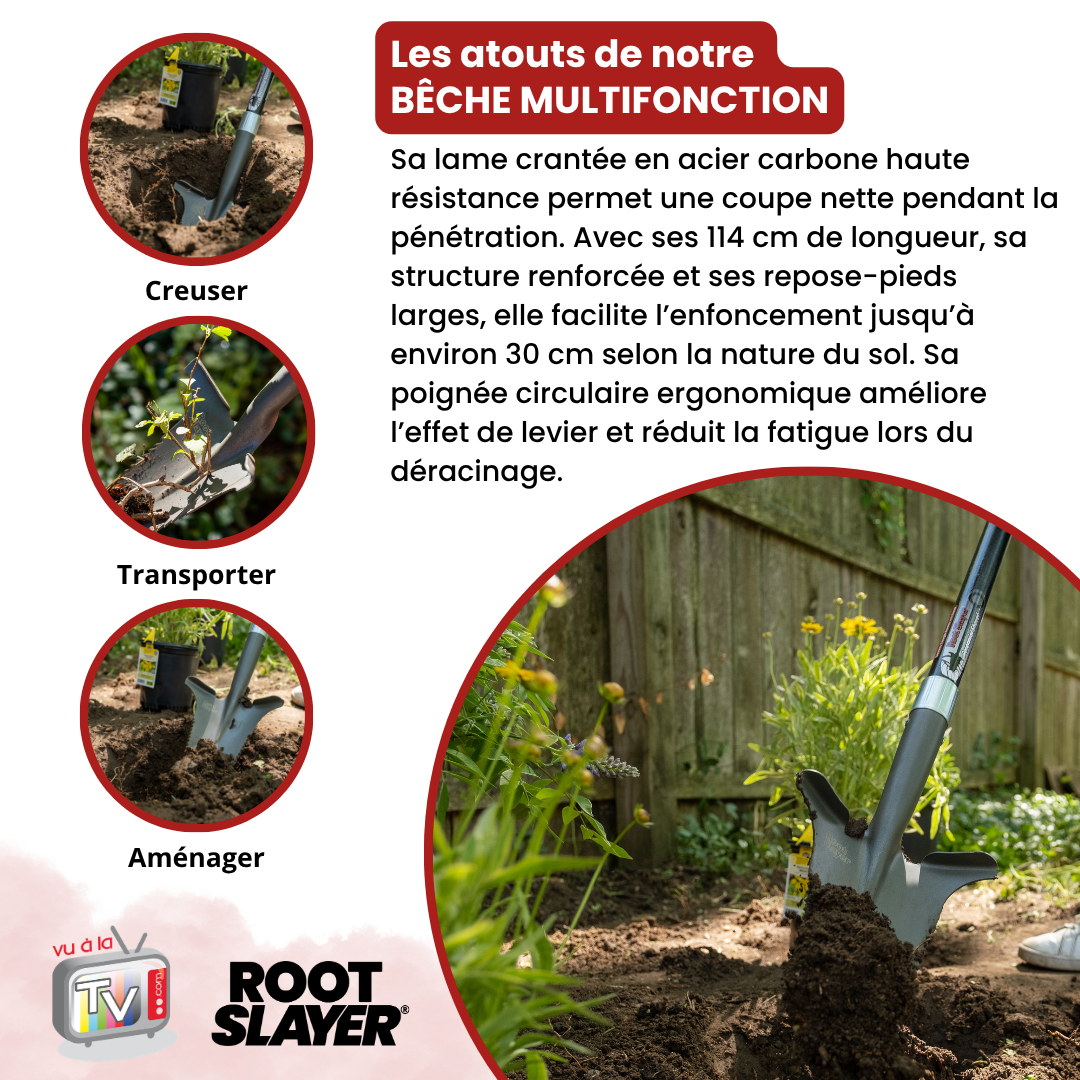 RootSlayer Special Flowerbed Spade