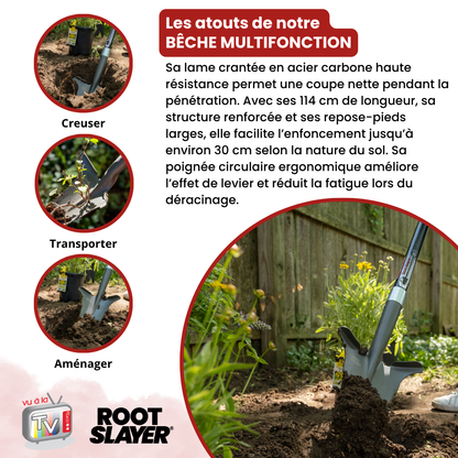 RootSlayer Special Flowerbed Spade