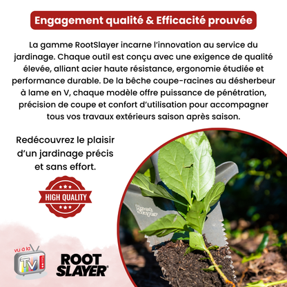 Rootslayer XL Extended Handle Shovel