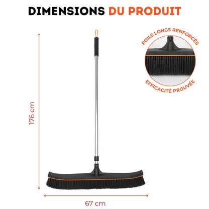 Outdoor Pro Brush Broom