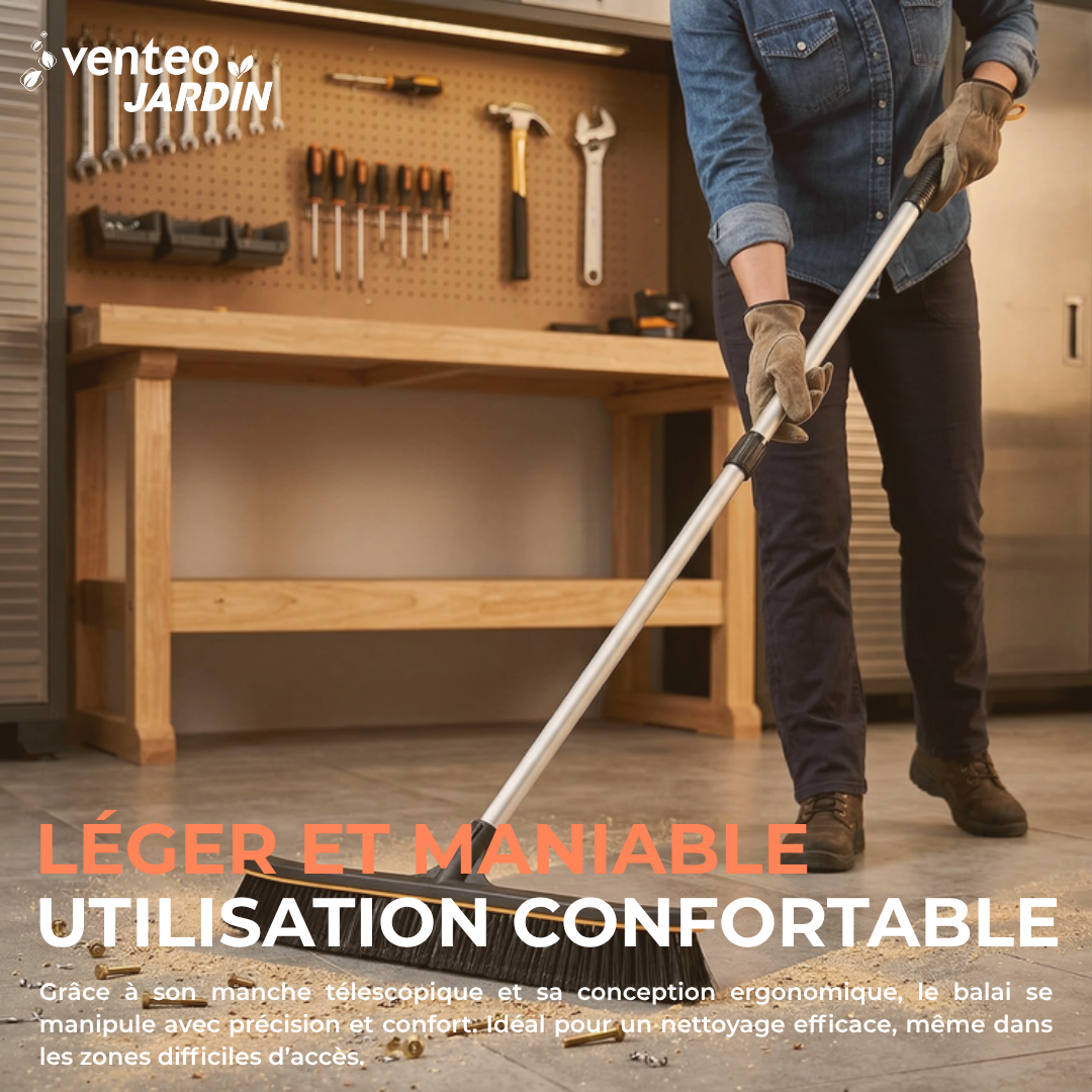 Outdoor Pro Brush Broom