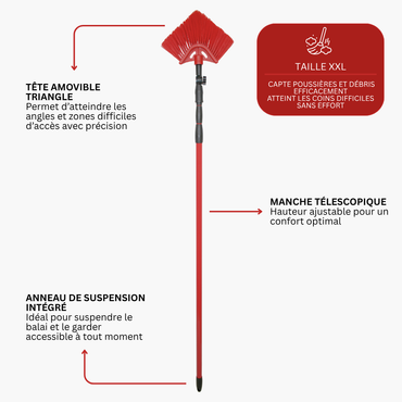 XXL Mop with Triangular Head