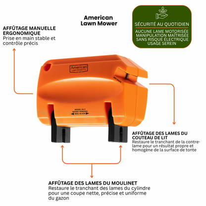 Reel Mower Sharpening Kit | Manual Blade Sharpener