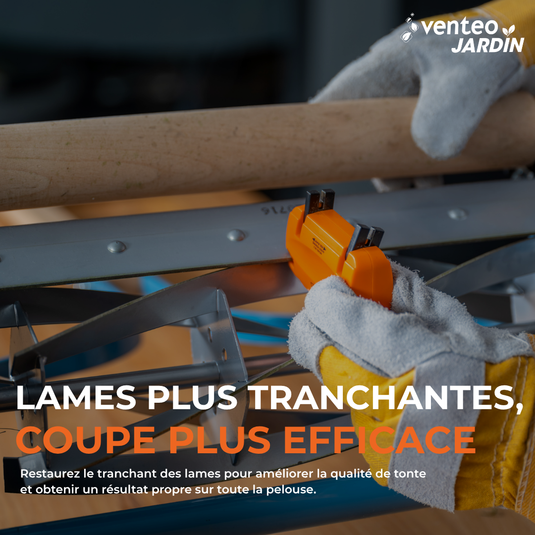 Reel Mower Sharpening Kit | Manual Blade Sharpener