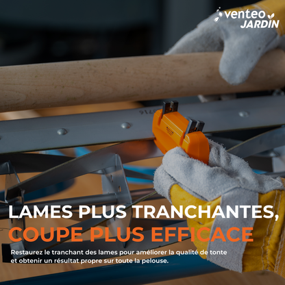 Reel Mower Sharpening Kit | Manual Blade Sharpener