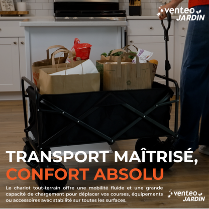 Foldable Shopping Trolley 150 kg